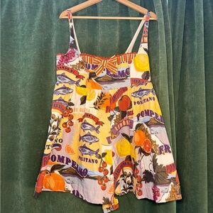 Maeve Bustier Romper